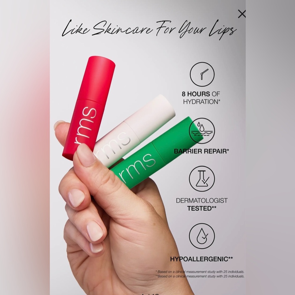 RMS MINI LIP OIL TRIO SOLD OUT AT FREE PEOPLE - Picture 5 of 6